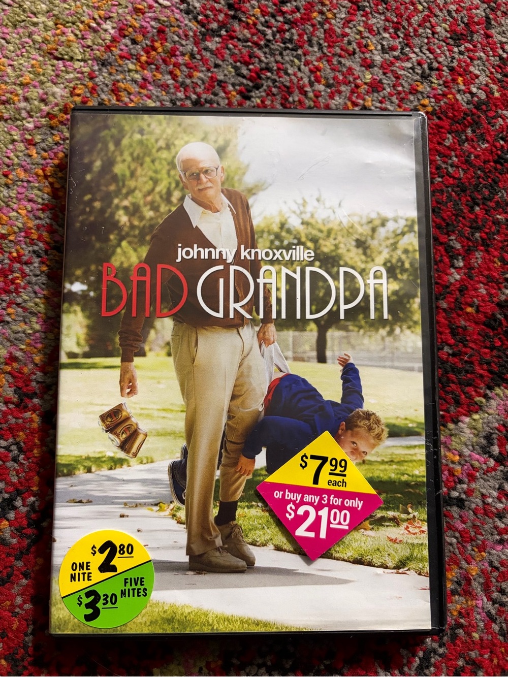 Bad Grandpa DVD - Johnny Knoxville - White, Brown